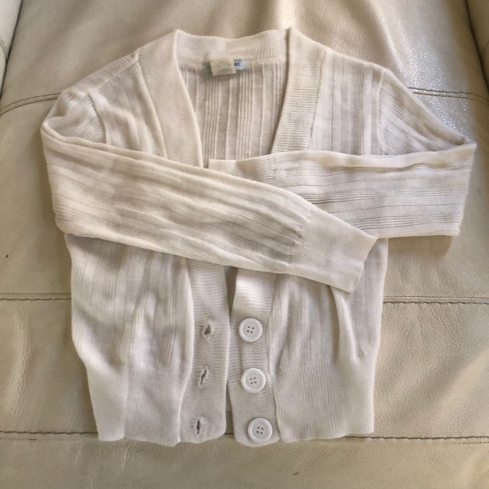 Wet Paint | Youth | Size Large | White Sweater